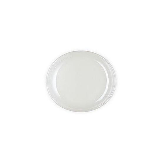 Le Creuset Plate Flora 19 Cm White Luster Heat Resistant Cold Microwave Oven Compatible Baking Dish