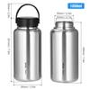 LIXADA 1050ml Stainless Steel Water Bottle Leak Proof Sports Bottle with 750ml Water Cup for Outdoor Camping Hiking