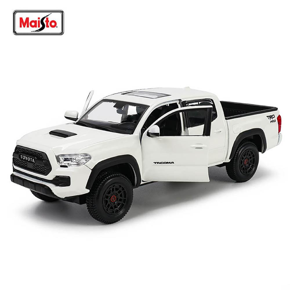DTEZTU1 Maisto 1:27 2023 Toyota Tacoma TRD Pro Car Model Die-casting Static Precision Model Collection Gift Toy Tide Play