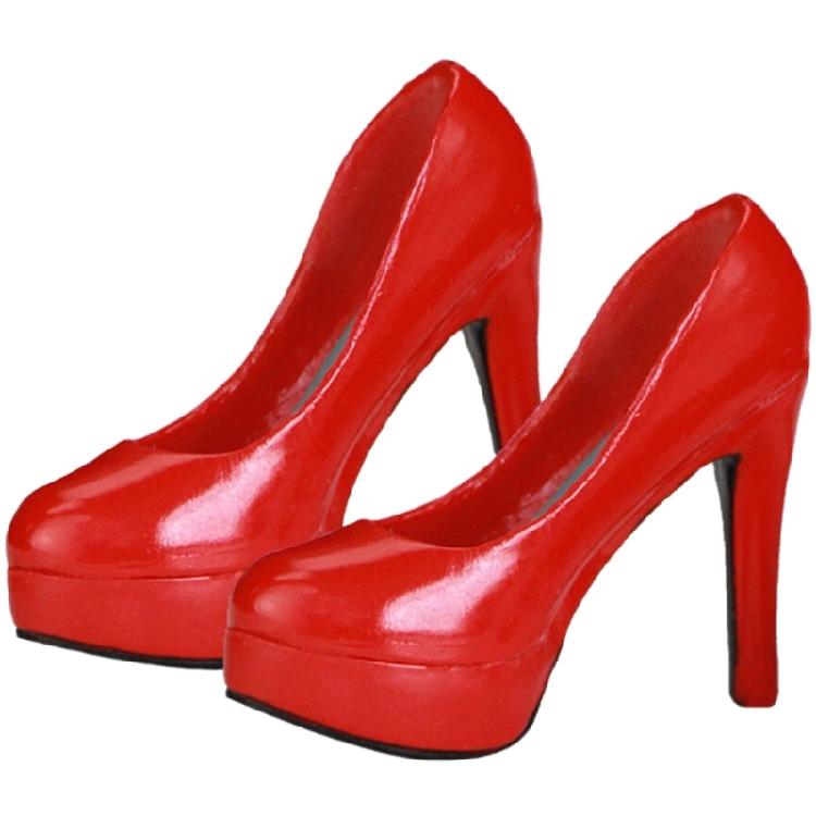 Elegant High Heel Doll Shoes Realistic 1/6 Female Soldier Model Accessories Easy To Dressingup Doll Display Decoration