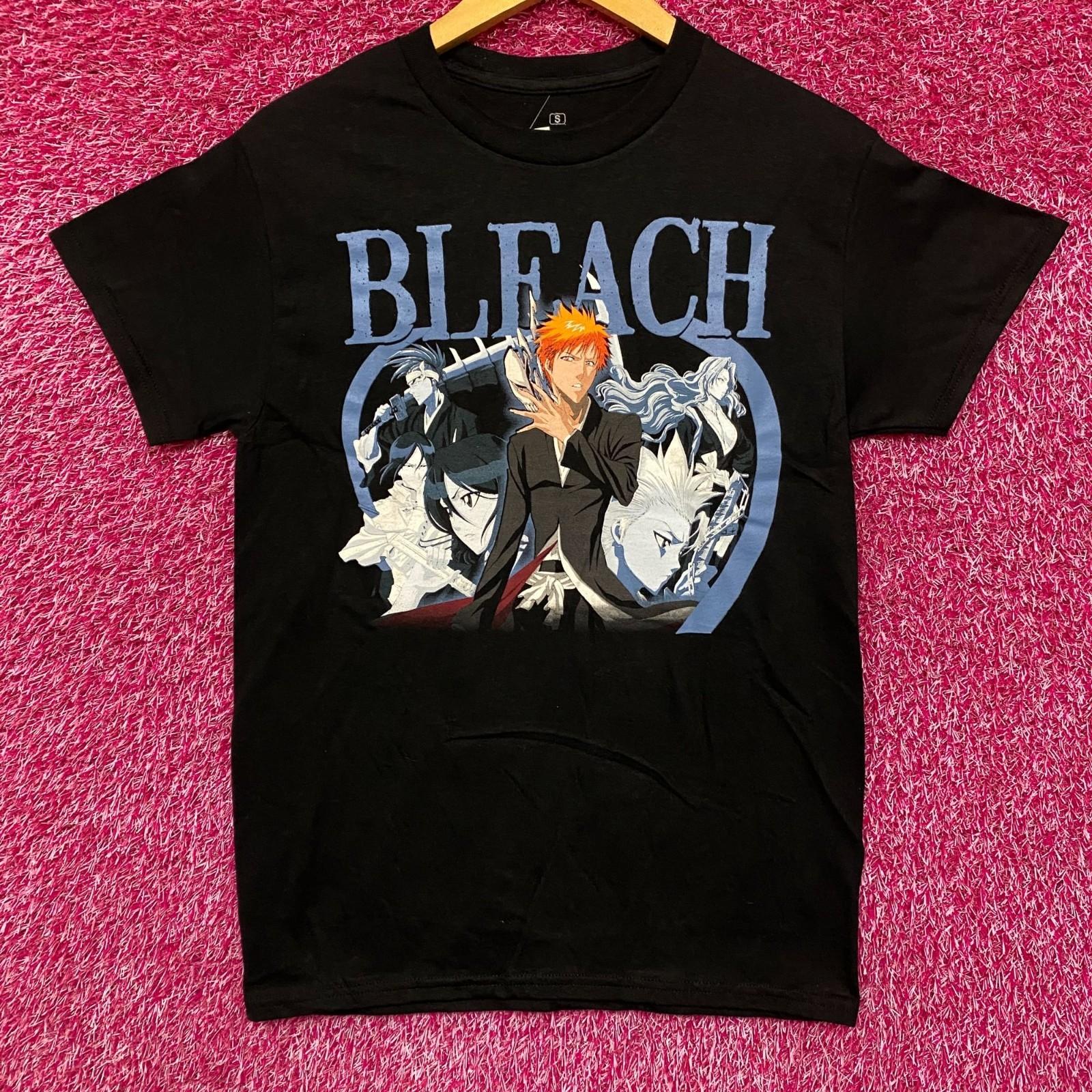 Bleach Ichigo Kurosaki Bankai and Hollow Mask Anime Graphic Design T-Shirt Small XL