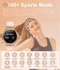 New Smart Watch Women 8mm Ultra-thin 1.32" AMOLED HD Screen Sport Fitness Bracelet DIY Dial Bluetooth Call Luxury Smartwatches