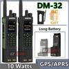 BAOFENG DM-32 DM32 Baterie Extinsă 10W DMR Radio Amator Bidirecțional GPS Potrivire Scriere Frecvență Poziționare prin Satelit USB C Clip de Centură