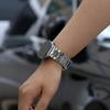 Luxury Titanium Strap For Huawei Watch Fit4Pro/Fit4/Fit3 Men Business Alloy Bracelet For HUAWEI WATCH FIT4 FIT3 WristBand Correa