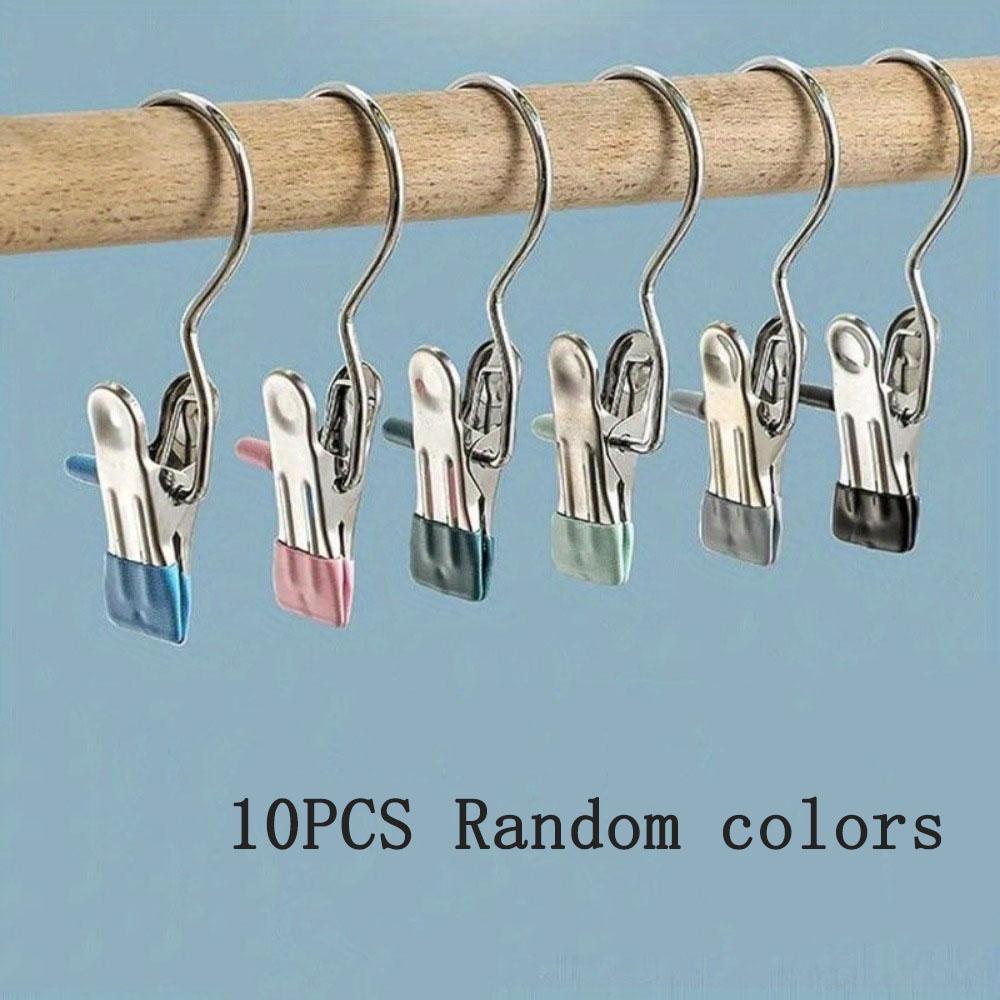20PCS Boot Hanger Clips,Laundry Hanging Hooks Clothes Pins for Closet Organizer, Space-Saving Clothes Clips for Home Use