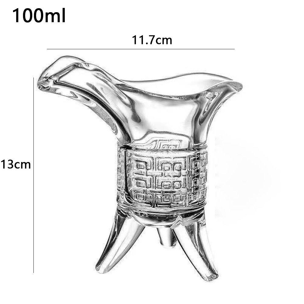 Ancient Crystal Glass Cup Retro Baijiu Cup New Cocktail Cups