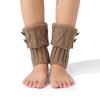 Buttons Crochet Knitted Leg Warmer Thermal Boot Cover New Short Leg Warmers  Autumn Winter