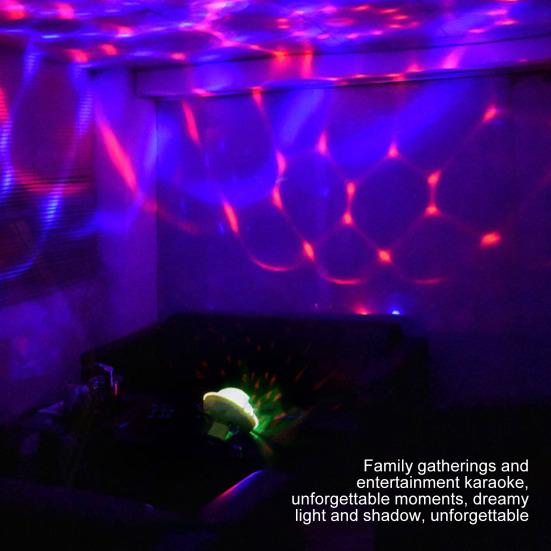Mini DJ Party Light Super Jasne Kolorowe Oświetlenie LED RGB Telefon Komórkowy Laptop USB Obrotowe Światło Sceniczne Do Baru Dyskoteka Wesele Impreza Nagranie Studio