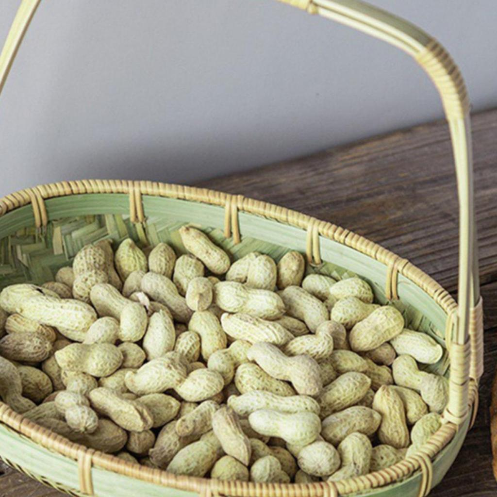 Multi-Use Bamboo Woven Basket: Handbag, Snack Holder, Fruit Tray, and Pastry Organizer
