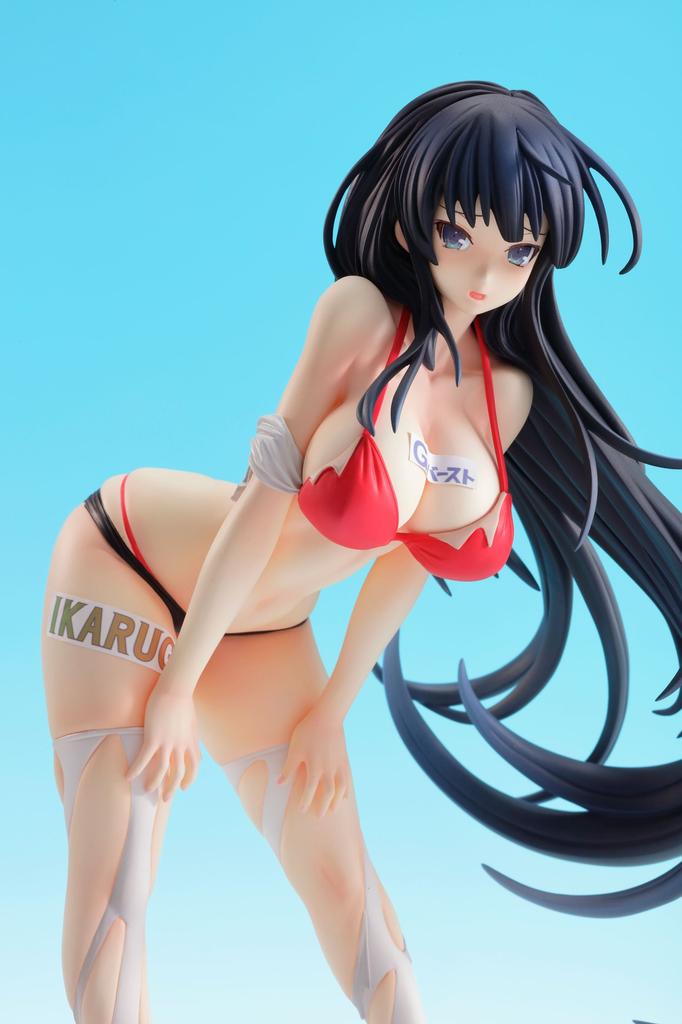 Senran Kagura NewWave G Burst Ikaruga de la scara figurina finisata pictata PVC -Queen Circuit- 1/6