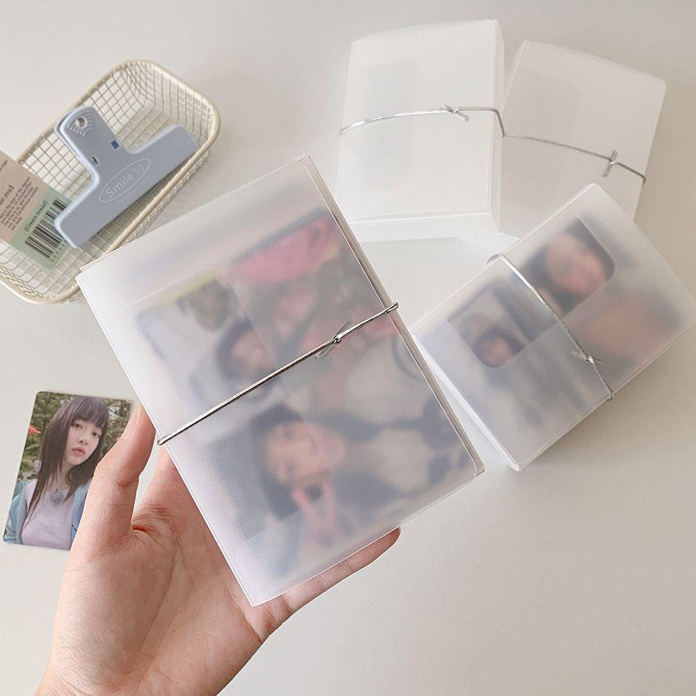Idol Photo Card ID Photo Photocard Frame Idol Card Display Protector  Girls Gift