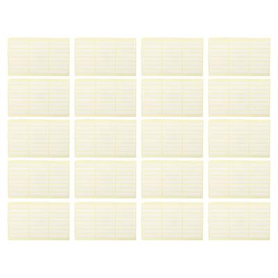 20pcs Nail Art Double Sided Mounting Tape Strong Adhesive Tape Nail Art Tools Manicure Display