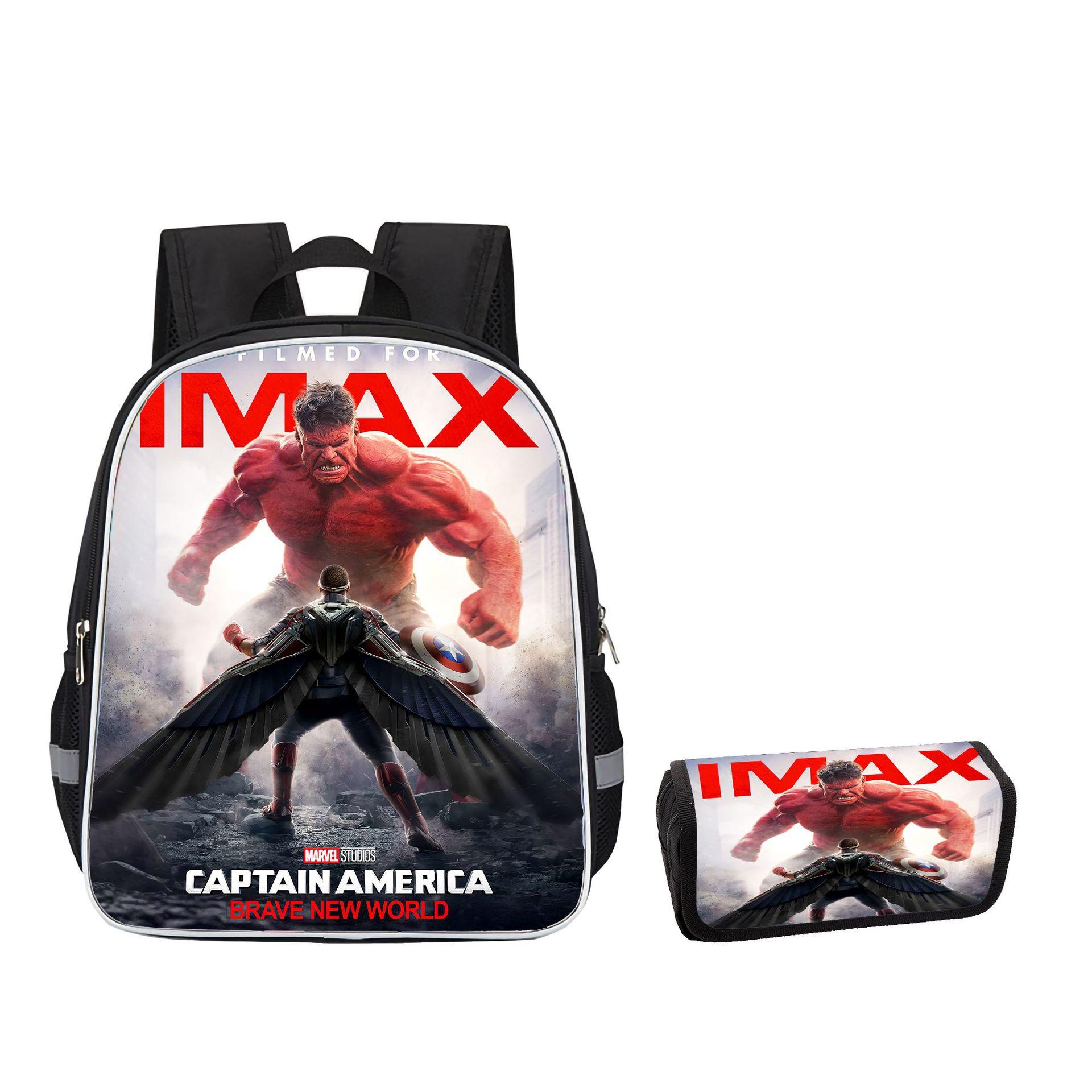 Captain America Captainamerica Backpack Men`S And