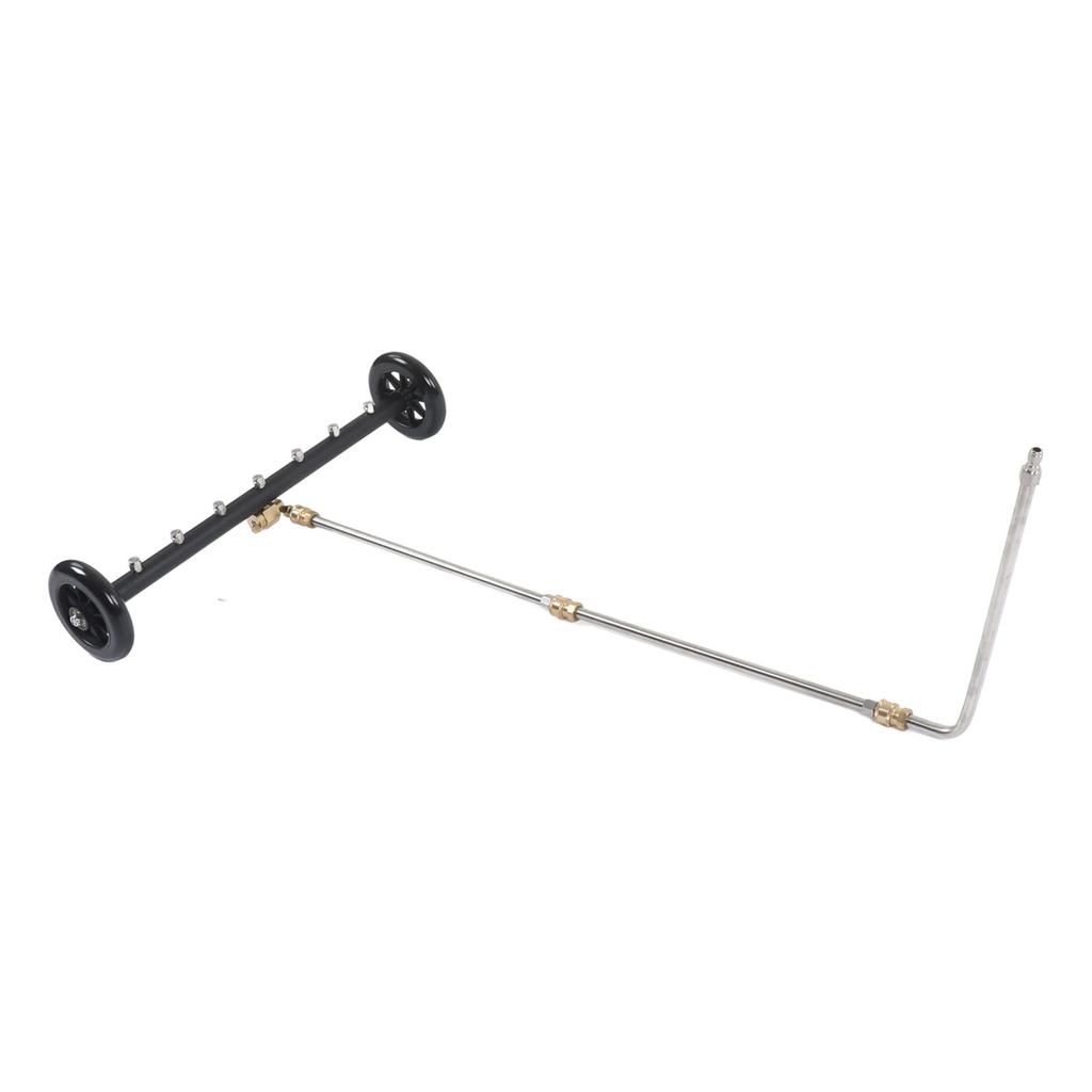 Pressure Washer Undercarriage Cleaner 4000psi 2 In 1 Under Car Water Broom Surface Cleaner with 3