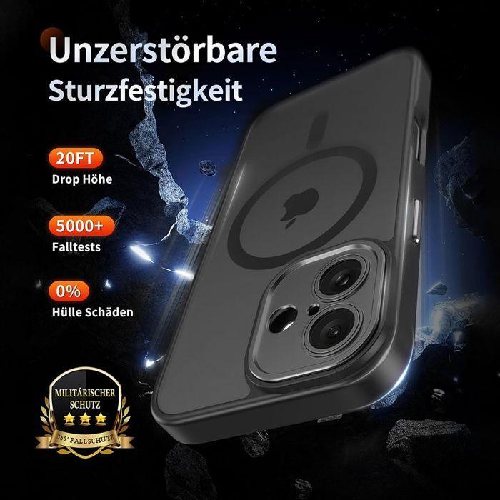 Coque de Protection - BOOLING - iPhone 17 Pro Max - Antichoc - Avec Cercle Magnétique - 2 Verres Trempés