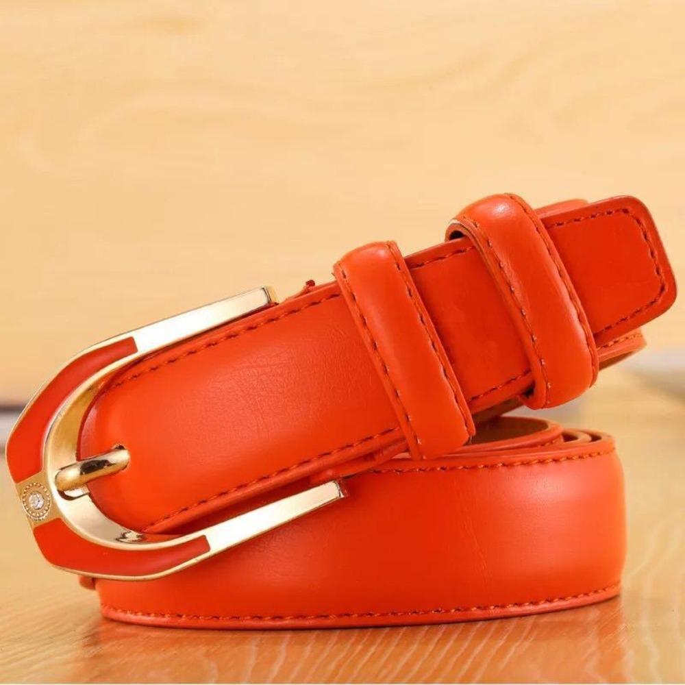 Casual Leather Belt Fashion Women Belt Straps Waistband Belt  Personalized