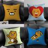 R-Ryan Kakaoo Cute Cushion Cover Pillowcase Ultra Soft Skin Friendly Fabric Cloud Like Comfort & Concealed Zipper
