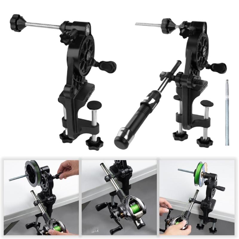 Winding System Fishing Line Winders 3.5:1 Ratio Adjustable Casting Reel Line Spooler Reel Line Management Tool
