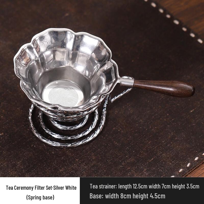 304 Stainless Steel Petal Tea Infuser with Spring Base