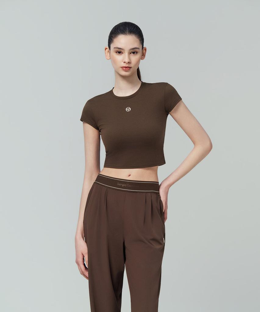 SERGIO TACCHINI W Crop Soft Slim T-Shirt