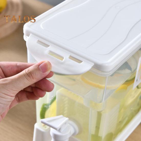 1 Set Safteimer, leicht zu öffnende Ausgabe, reibungslose Wasserabgabe, praktischer Wasserkocher für Limonade und Getränke, Küchenversorgung