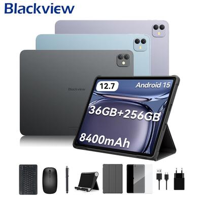 Blackview 2025 LINK 8 12.7 დიუიმიანი ტაბლეტი Android 15, 12GB ოპერატიული მეხსიერება 256GB მეხსიერება, დიდი ეკრანი Widevide L1, რვაბირთვიანი G100, 8400mAh, 5G WiFi, 4G LET, 18W