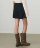 Deuloupisumeon Softie Wool String Wrap Skirt Pants [Black]