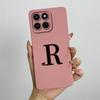 Funda for Honor 200 Smart Case Camera Lens Protection Cute Letters Silicone Shockproof Phone Cover for Honor 200 Smart 5G Capa