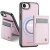 Wireless Charge Detachable Wallet Phone Case Cover for iPhone 17E/17 Air/17 Promax, for iPhone 16E/15/14 Card Holder Case