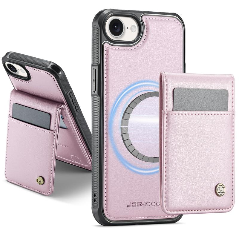 Wireless Charge Detachable Wallet Phone Case Cover for iPhone 17E/17 Air/17 Promax, for iPhone 16E/15/14 Card Holder Case