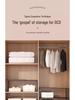 Retractable Wardrobe & Cabinet Organizer: Space-Saving Pull-Out Partition for Clothes & Shoes