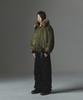 Not4Nerd Fur Hooded N2B Bomber Jacket - Khaki