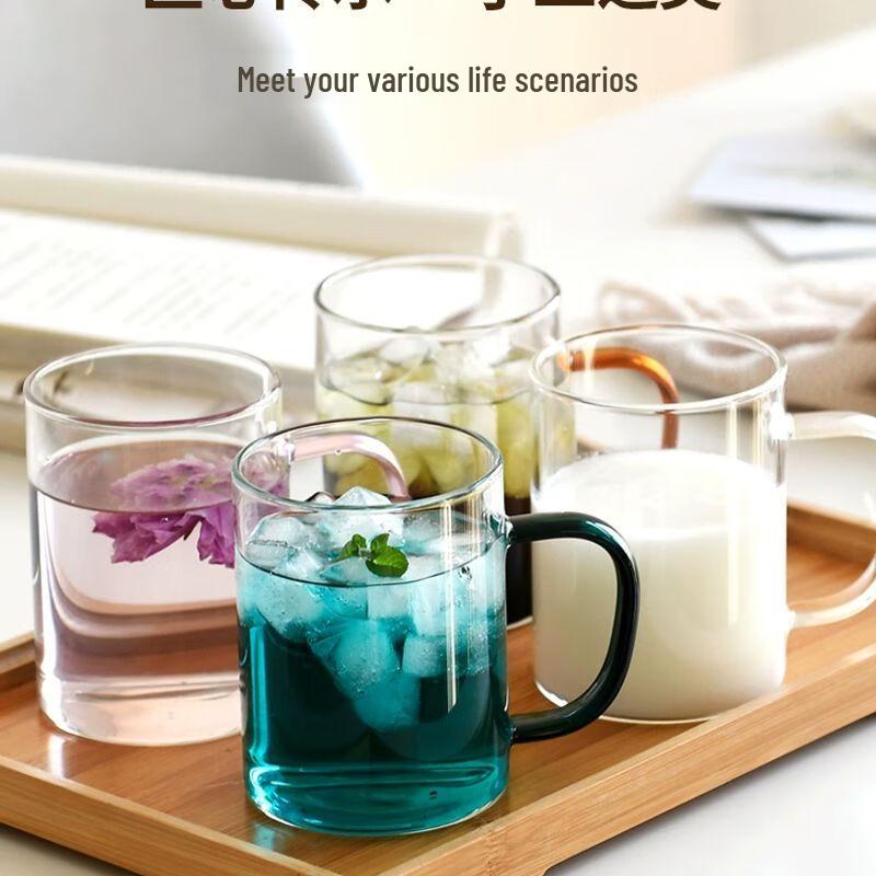 Heat-Resistant Glass Mug