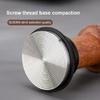 Espresso Coffee Tamper Coffee Press Tool Balanced Powder Hammer Stainless Steel Texture Suitable for Coffee Powder