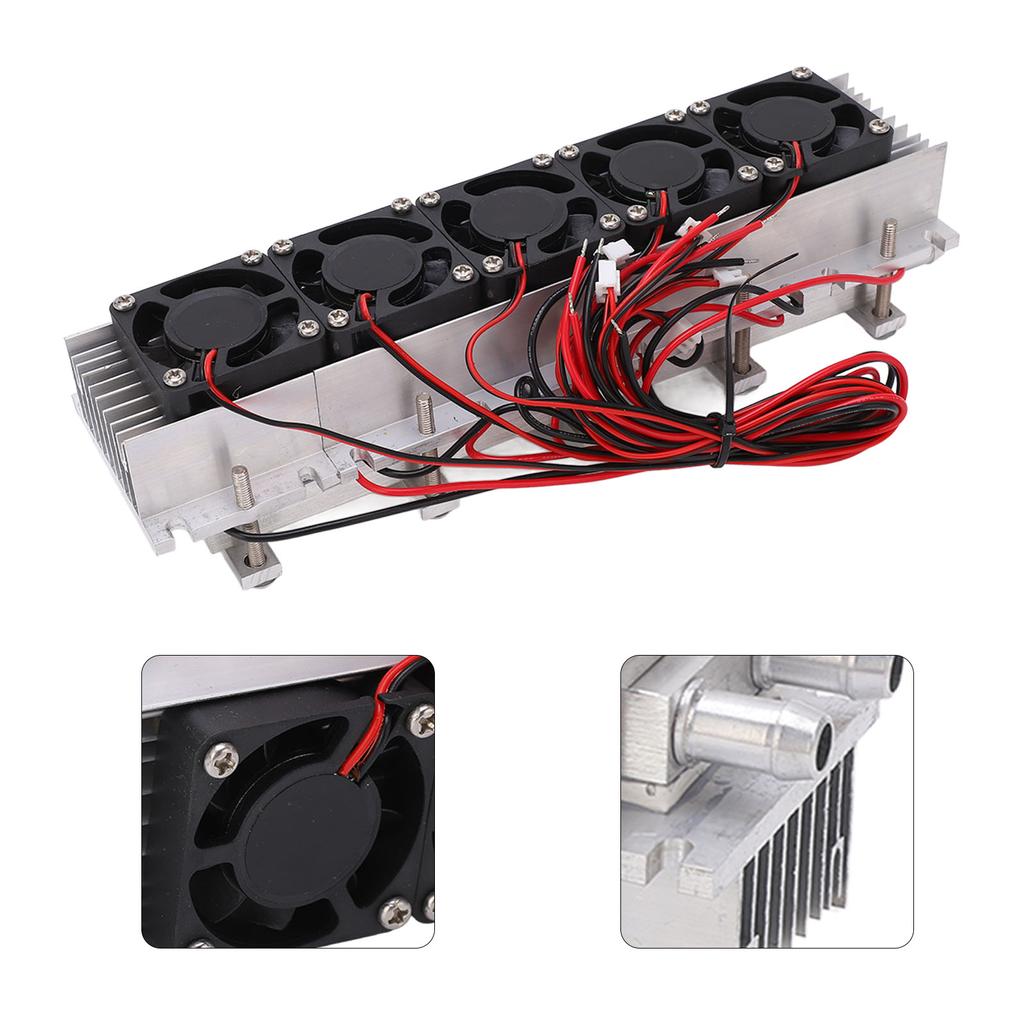Semiconductor Refrigeration System 300W Aluminum Alloy Thermoelectric Cooling Module Radiator