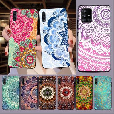 Mandala Flower Phone Funda For Samsung Galaxy A13 A53 A11 A12 A32 A22 A52S 5G A10S A41 A42 A33 A20E A30S A40 A51 A71 A21S Cases