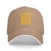Ilya Rozanov 81 Logo Heated Rivalry Baseball Cap Popular  Sandwich Cap for Men Women Adjustable Dad Hat Outdoor