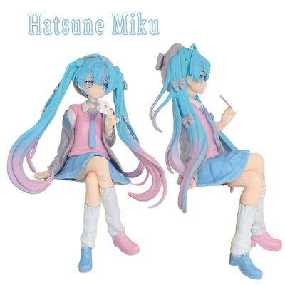 Anime Hatsune Miku Love Suit Jacket Kawaii Action Figure PVC Doll Model Toys Ornament Desktop Decoration Christmas Gift