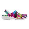Printed EVA Garden Shoes for Women Men Lightweight Breathable Slip On Clogs Beach Pool Home Bathroom Sandals Soft Summer Wear