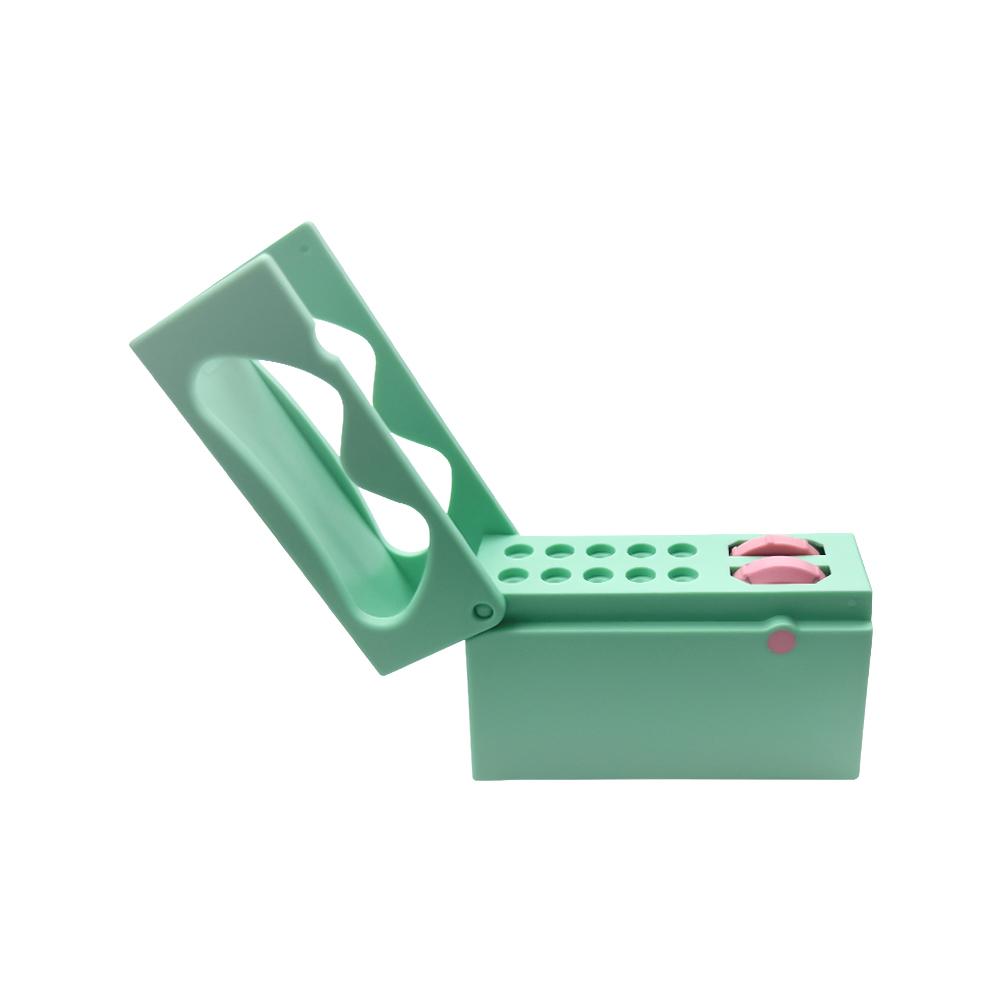 

Nigf 1 шт. Стоматологічний 10-отвірний Автоклавований Стерилізаційний Ендо-бокс З тримачами блоку для борів з пам яттю Для алмазних борів Ендодонтичних файлів