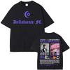 Rapper Dellafuente Pa Las Penas Dellafuente Pa Las Alegrías Print T Shirts Men Women Vintage Casual pure Cotton Tshirt