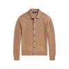 Cardigan da uomo in lana lavabile con colletto polo mnpoSwe16822891200