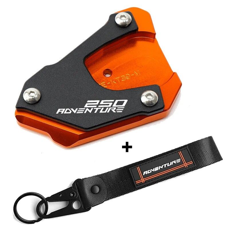 Pro KTM 390 adventure 250 390 ADV -2022 2023 Příslušenství pro motocykly Stojan Boční stojan Prodlužovací podložka Klíčenka 390ADVENTURE