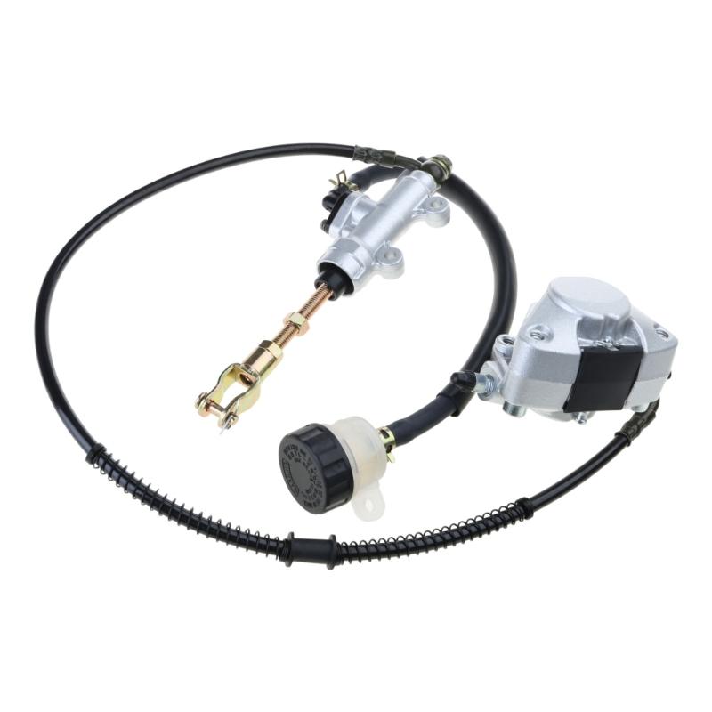Arka Ayak Disk Freni MasterCylinder Montajı 110cc 125cc 150cc 200cc 250cc ATV için Fren Diski Sıcaklığını Azaltın Dayanıklı