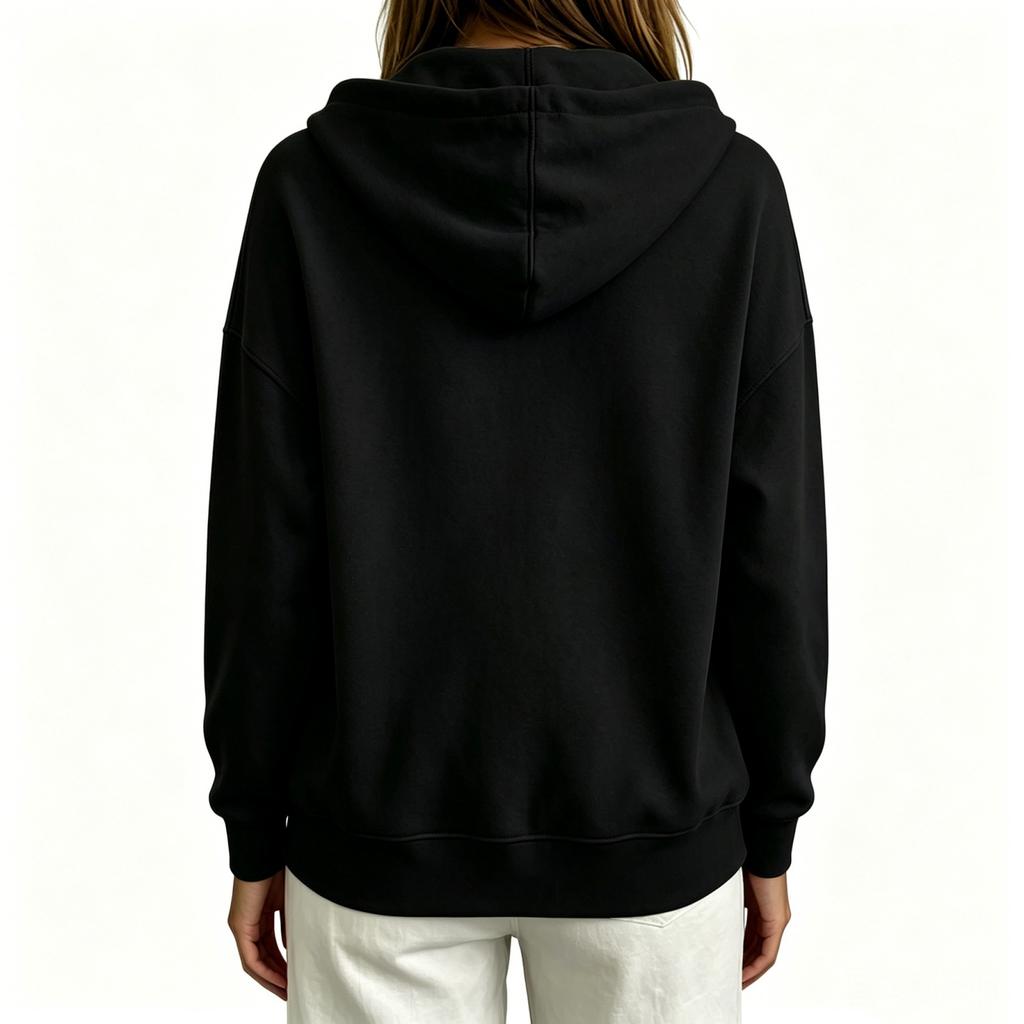 Women's V-Neck Long Sleeve Pullover Sweatshirt Color Casual Top for Everyday Wear