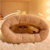 Cat Warm Sleeping Bag Cat Sleeping Bedding Sleeping Bag Cat Dog Pets Warm Bed Warm Comfortable Secure Dog House Pet Supplies