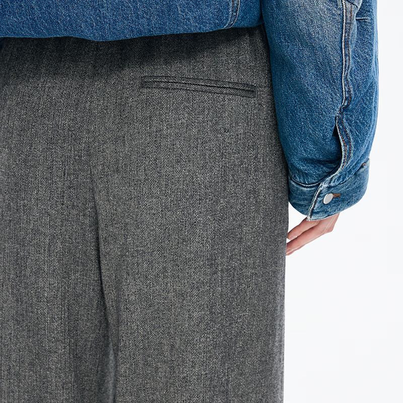 JNBY 2025 Autumn Casual Straight-Leg Pants