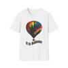 Hot Air Balloon T-Shirt: Colorful Whimsical Graphic Tee