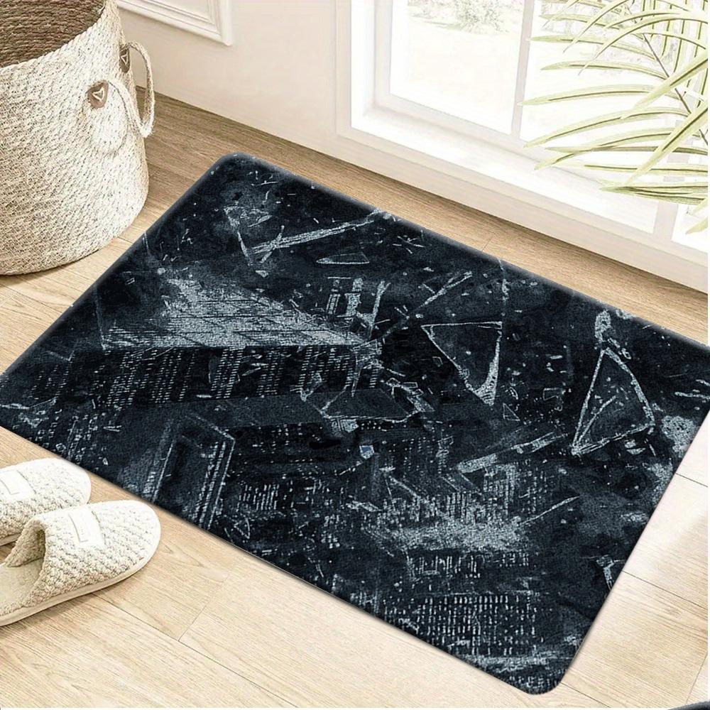 1pc Flannel Mat Marvel Superheroes Bathroom Mat, Multi-Size, Multi-Functional Daily Use, Suitable for Bathroom, Entrance, Laun