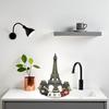 3D Metal Fridge Magnet Eiffel Tower Paris France Souvenir Gift Decoration Fridge Magnet, Kitchen Accessories, Kitchen Refrigerator Decoration